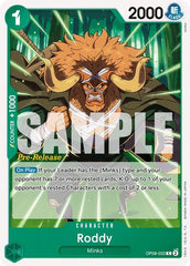 Roddy - OP08-033 - Common - Two Legends Pre-Release Cards