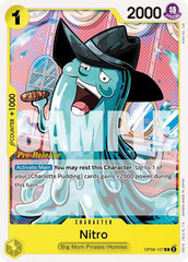 Nitro - OP08-107 - Common - Two Legends Pre-Release Cards