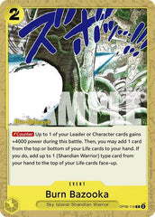 Burn Bazooka - OP08-116 - Common - Two Legends Pre-Release Cards