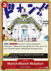 Munch-Munch Mutation - OP08-019 - Uncommon - Two Legends Pre-Release Cards