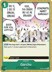 Garchu - OP08-037 - Uncommon - Two Legends Pre-Release Cards