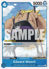 Edward Weevil - OP08-042 - Uncommon - Two Legends Pre-Release Cards