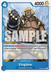 Kingdew - OP08-044 - Uncommon - Two Legends Pre-Release Cards