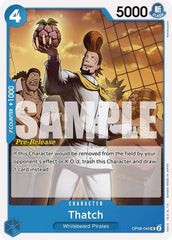 Thatch - OP08-045 - Uncommon - Two Legends Pre-Release Cards