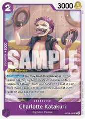 Charlotte Katakuri - OP08-062 - Uncommon - Two Legends Pre-Release Cards