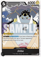 Jinbe - OP08-085 - Uncommon - Two Legends Pre-Release Cards