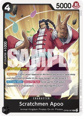 Scratchmen Apoo - OP08-087 - Uncommon - Two Legends Pre-Release Cards