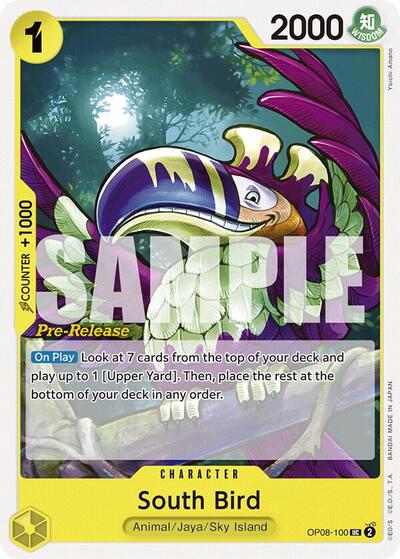 South Bird - OP08-100 - Uncommon - Two Legends Pre-Release Cards