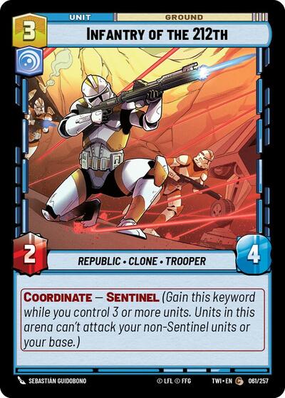 Infantry of the 212th - 061/257 - Common - Twilight of the Republic