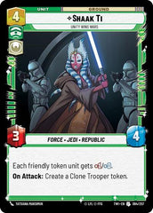 Shaak Ti - Unity Wins Wars - 094/257 - Uncommon - Twilight of the Republic