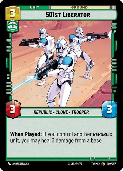 501st Liberator - 109/257 - Common - Twilight of the Republic