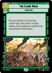 The Clone Wars - 125/257 - Rare - Twilight of the Republic