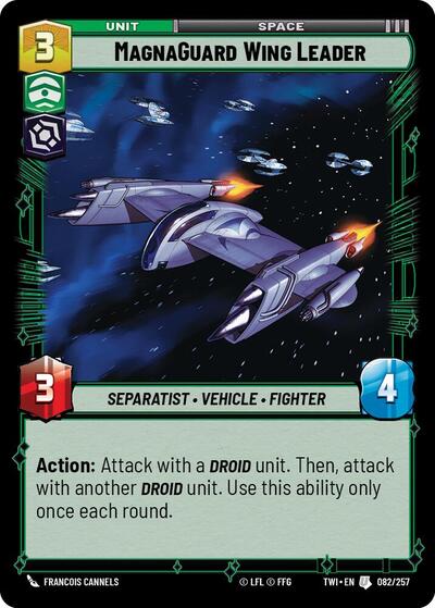 MagnaGuard Wing Leader - 082/257 - Uncommon - Twilight of the Republic