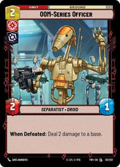 OOM-Series Officer - 131/257 - Common - Twilight of the Republic
