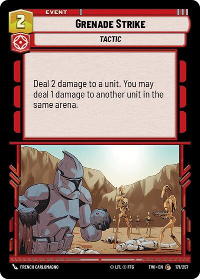Grenade Strike - 171/257 - Common - Twilight of the Republic