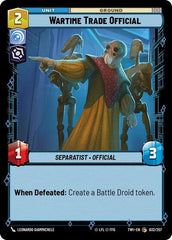 Wartime Trade Official - 032/257 - Common - Twilight of the Republic