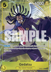 Gedatsu (Championship 2024 Finalist Card Set) - OP05-102 - Rare - One Piece Promotion Cards