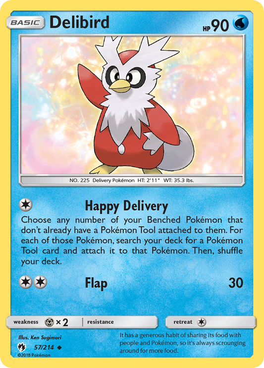 Delibird - 057/214 - Lost Thunder