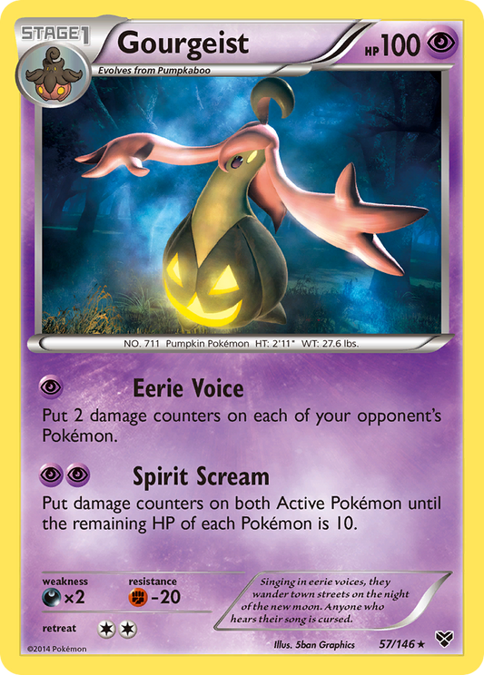 Gourgeist - 057/146 - XY