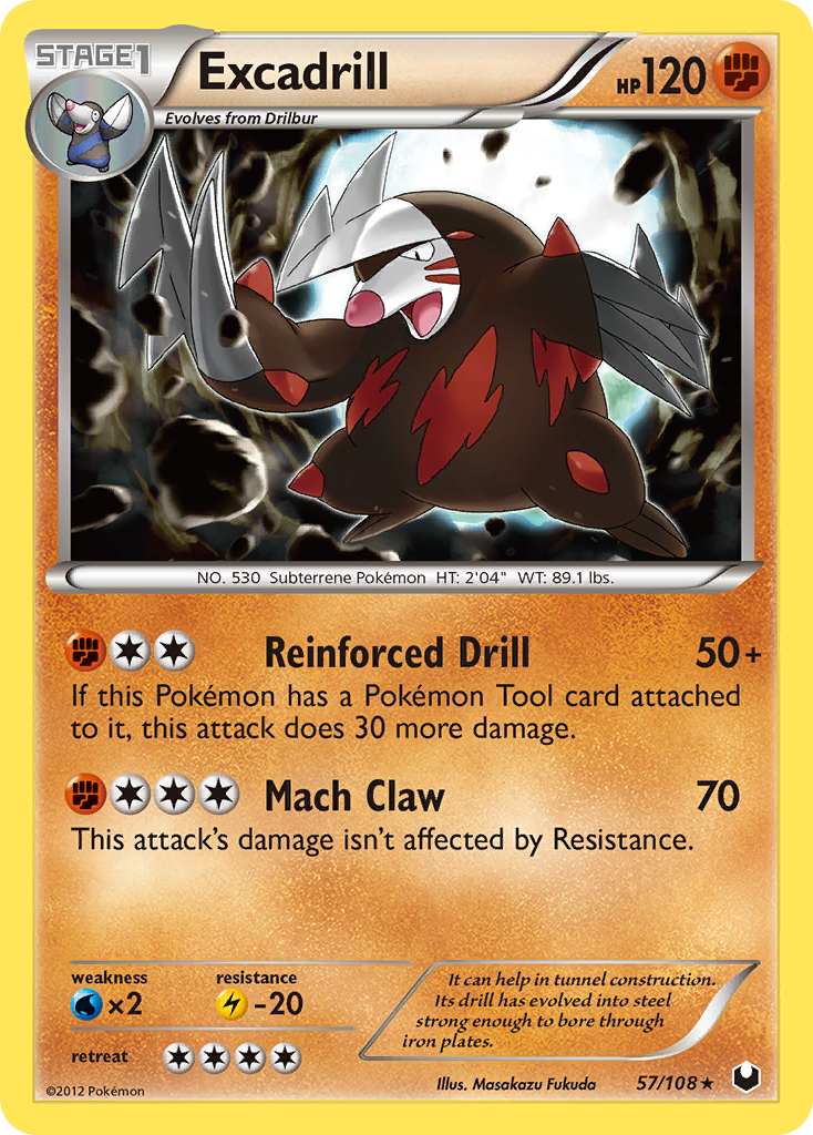 Excadrill - 057/108 - Dark Explorers