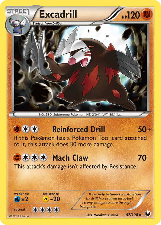 Excadrill - 057/108 - Dark Explorers