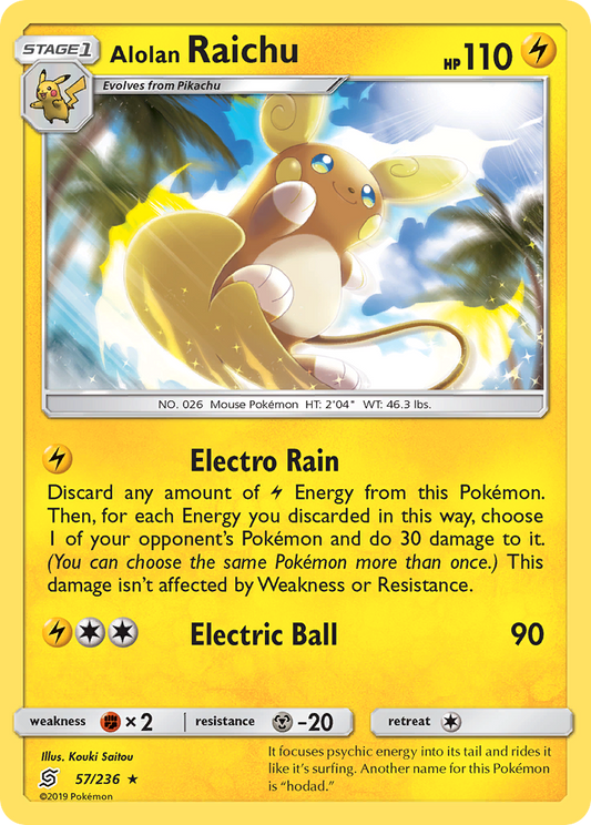 Alolan Raichu - 057/236 - Unified Minds