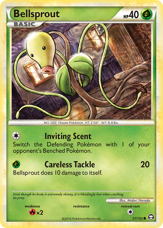 Bellsprout - 057/102 - HS—Triumphant