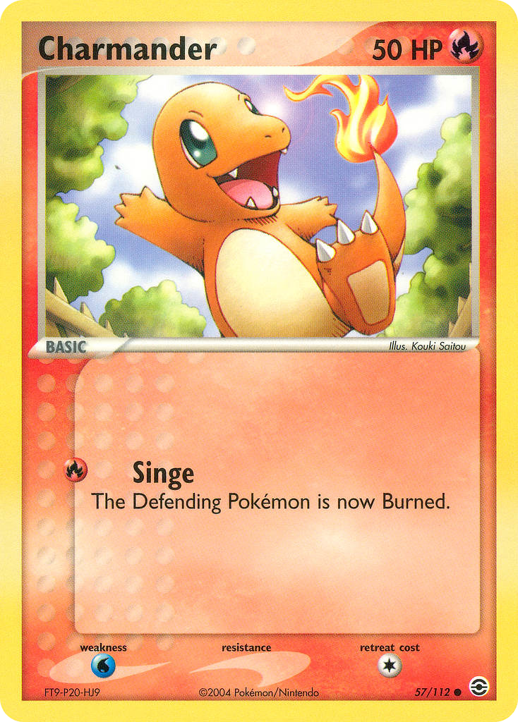 Charmander - 057/112 - FireRed & LeafGreen