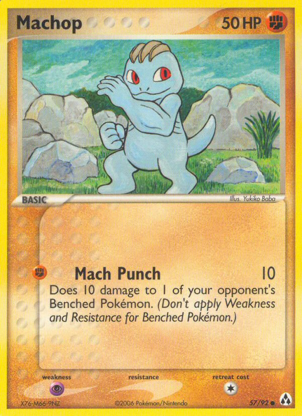 Machop - 57/92 - Legend Maker