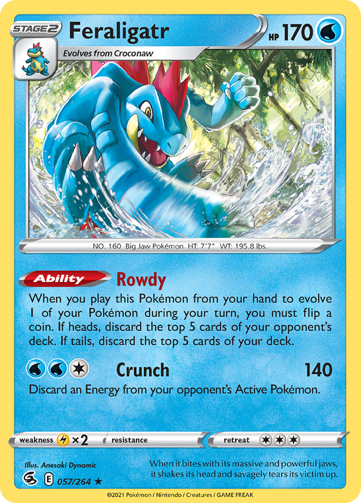 Feraligatr - 057/264 - Fusion Strike