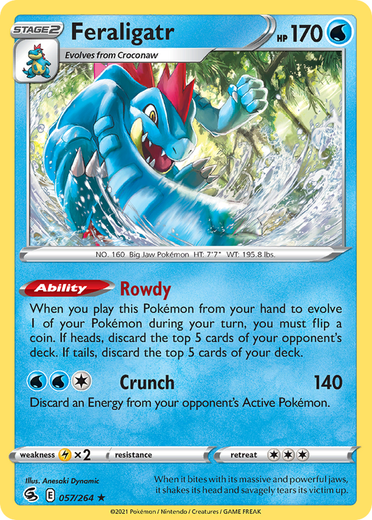 Feraligatr - 057/264 - Fusion Strike