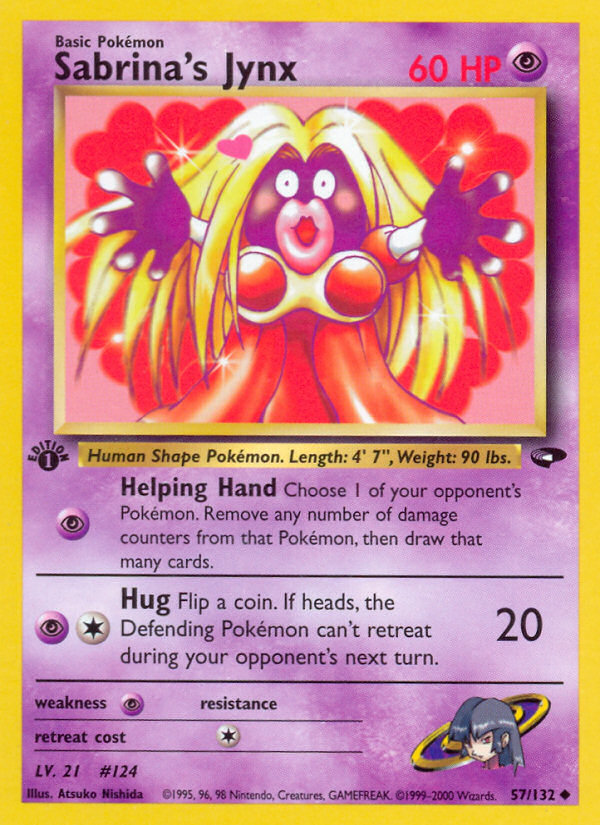 Sabrina's Jynx - 057/132 - Gym Challenge