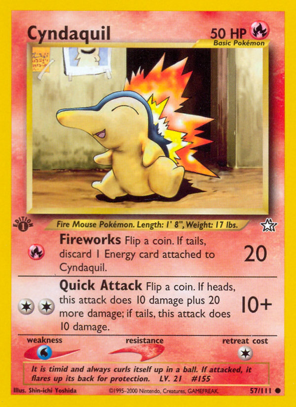 Cyndaquil - 057/111 - Neo Genesis