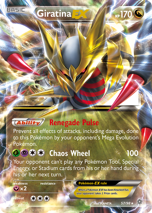 Giratina-EX - 57/98 - Ancient Origins