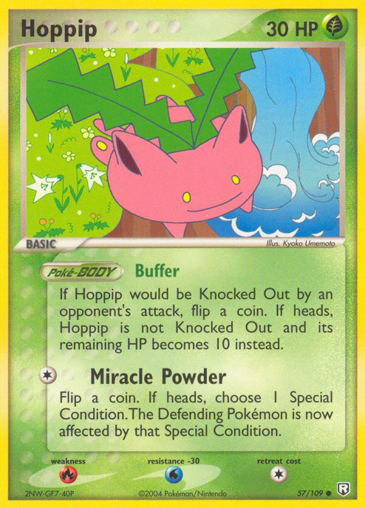 Hoppip - 057/109 - Team Rocket Returns