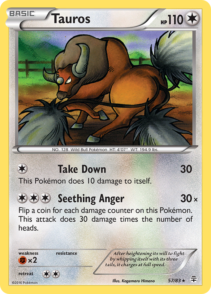 Tauros - 57/83 - Generations