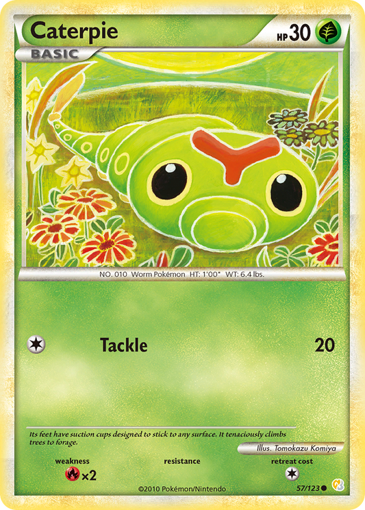 Caterpie - 057/123 - HeartGold & SoulSilver