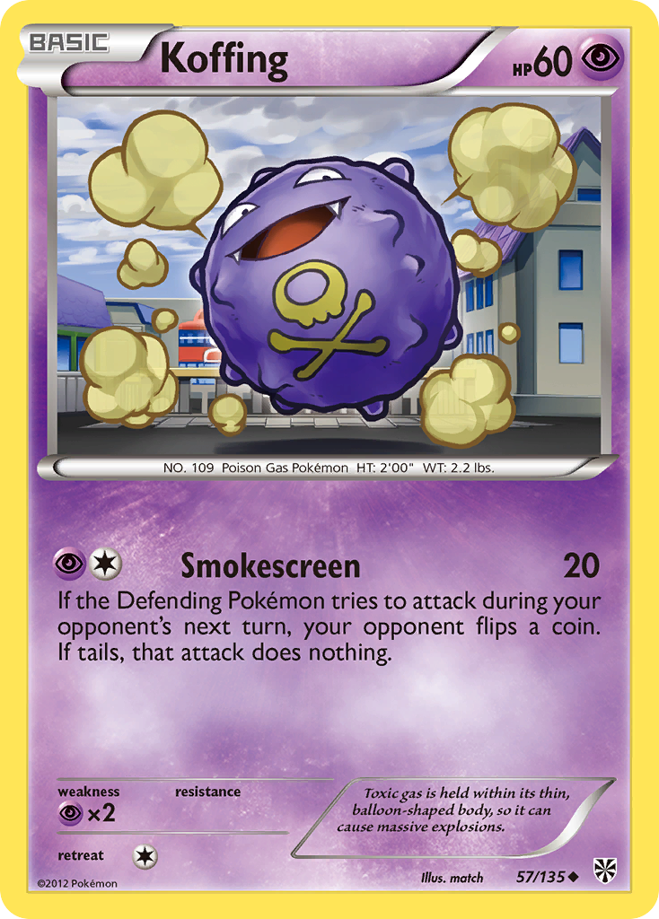 Koffing - 057/135 - Plasma Storm