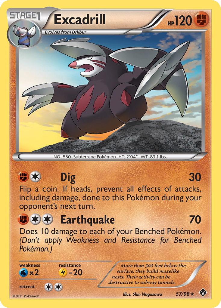 Excadrill - 57/98 - Emerging Powers