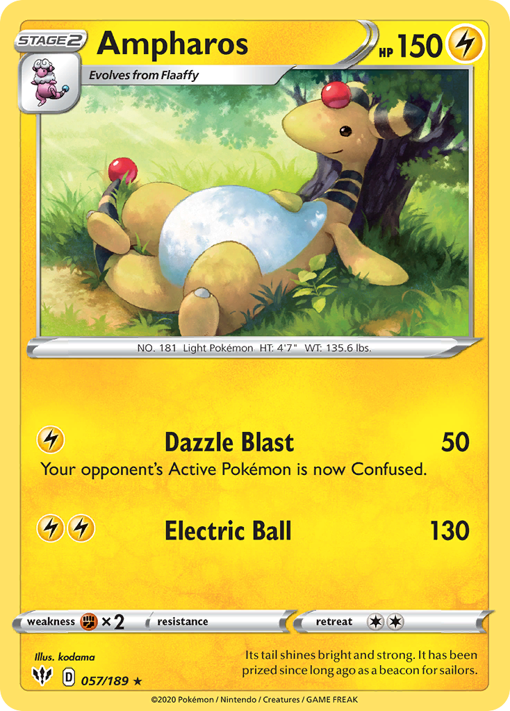 Ampharos - 057/189 - Darkness Ablaze