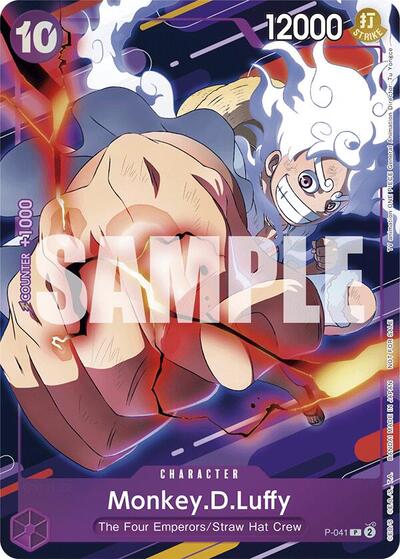 Monkey.D.Luffy - P-041 - Promo (CS 2024 Participation) - One Piece Promotion Cards