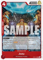 Jozu - OP02-008 - Rare - RED Edward.Newgate
