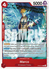Marco - OP02-018 - Rare - RED Edward.Newgate