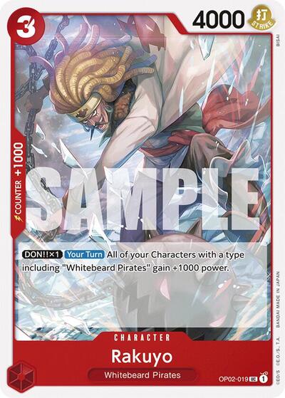Rakuyo - OP02-019 - Uncommon - RED Edward.Newgate
