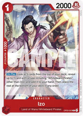 Izo - OP03-003 - Rare - RED Edward.Newgate