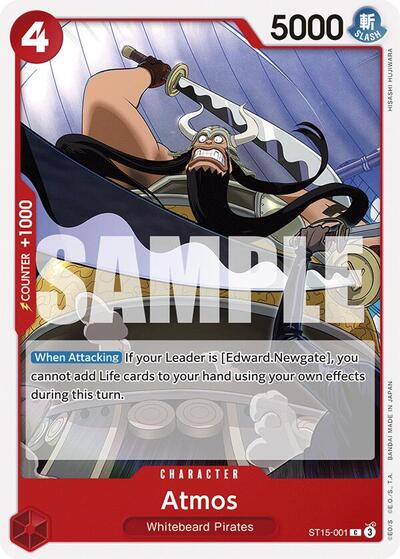 Atmos - ST15-001 - Common - ST-15: Starter Deck 15 RED Edward.Newgate