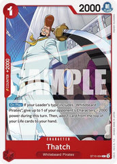 Thatch - ST15-004 - Common - ST-15: Starter Deck 15 RED Edward.Newgate
