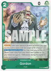 Gordon - ST16-002 - Common - ST-16: Starter Deck 16 GREEN Uta