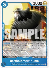 Bartholomew Kuma - OP02-057 - Uncommon - BLUE Donquixote Doflamingo