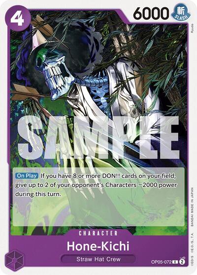 Hone-Kichi - OP05-072 - Common - PURPLE Monkey.D.Luffy